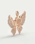 (Real Gold) Magerit Butterly Pendant