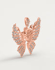 (Real Gold) Magerit Butterly Pendant
