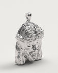 (Real Gold) Jesus Head Pendant V.2