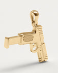 (Real Gold) Smith Wesson Extended Pendant