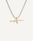 (Real Gold) AK 47 Pendant