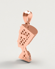 (Real Gold) Nefertiti Pendant
