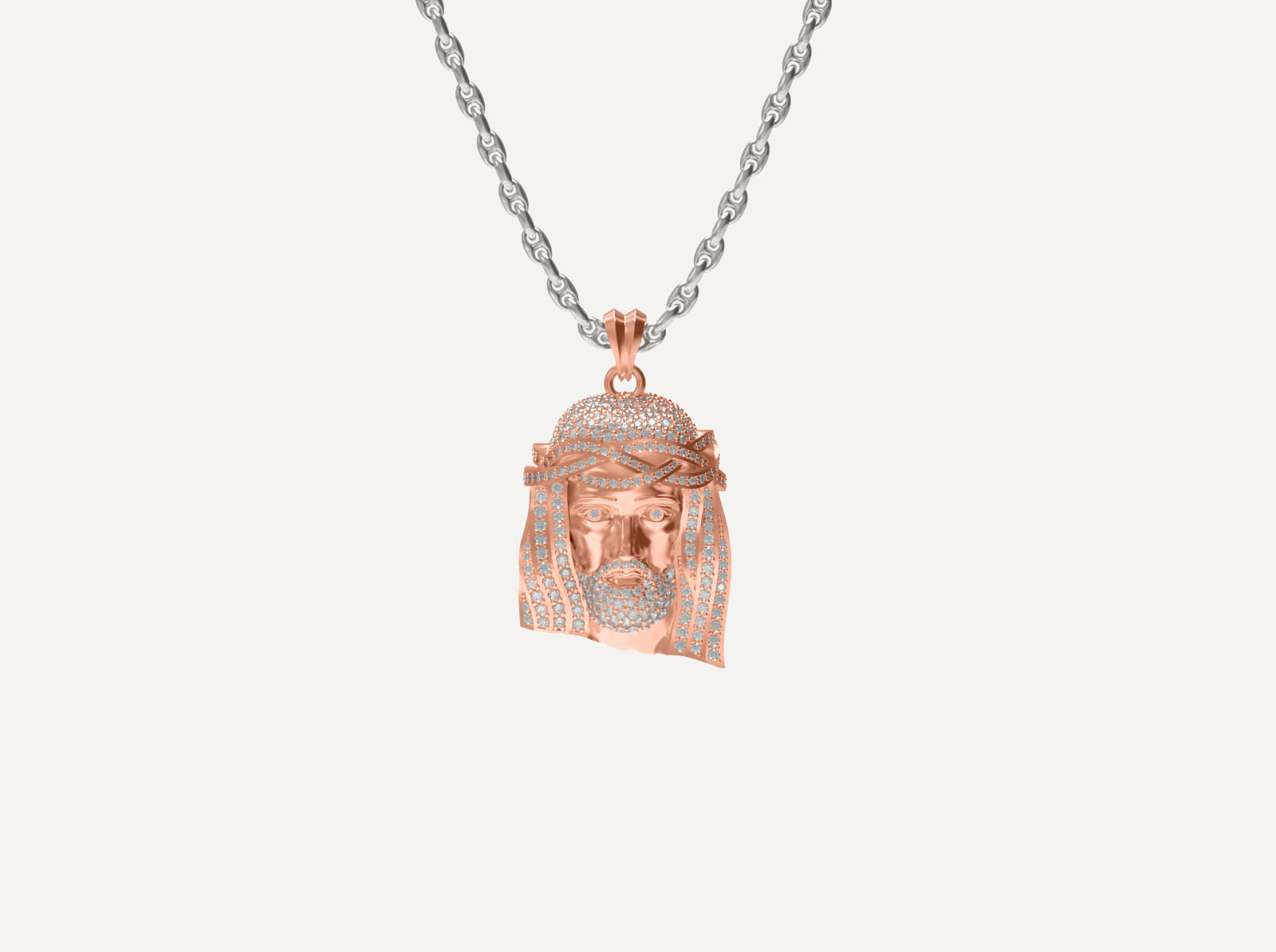 Jesus Head Pendant V.1
