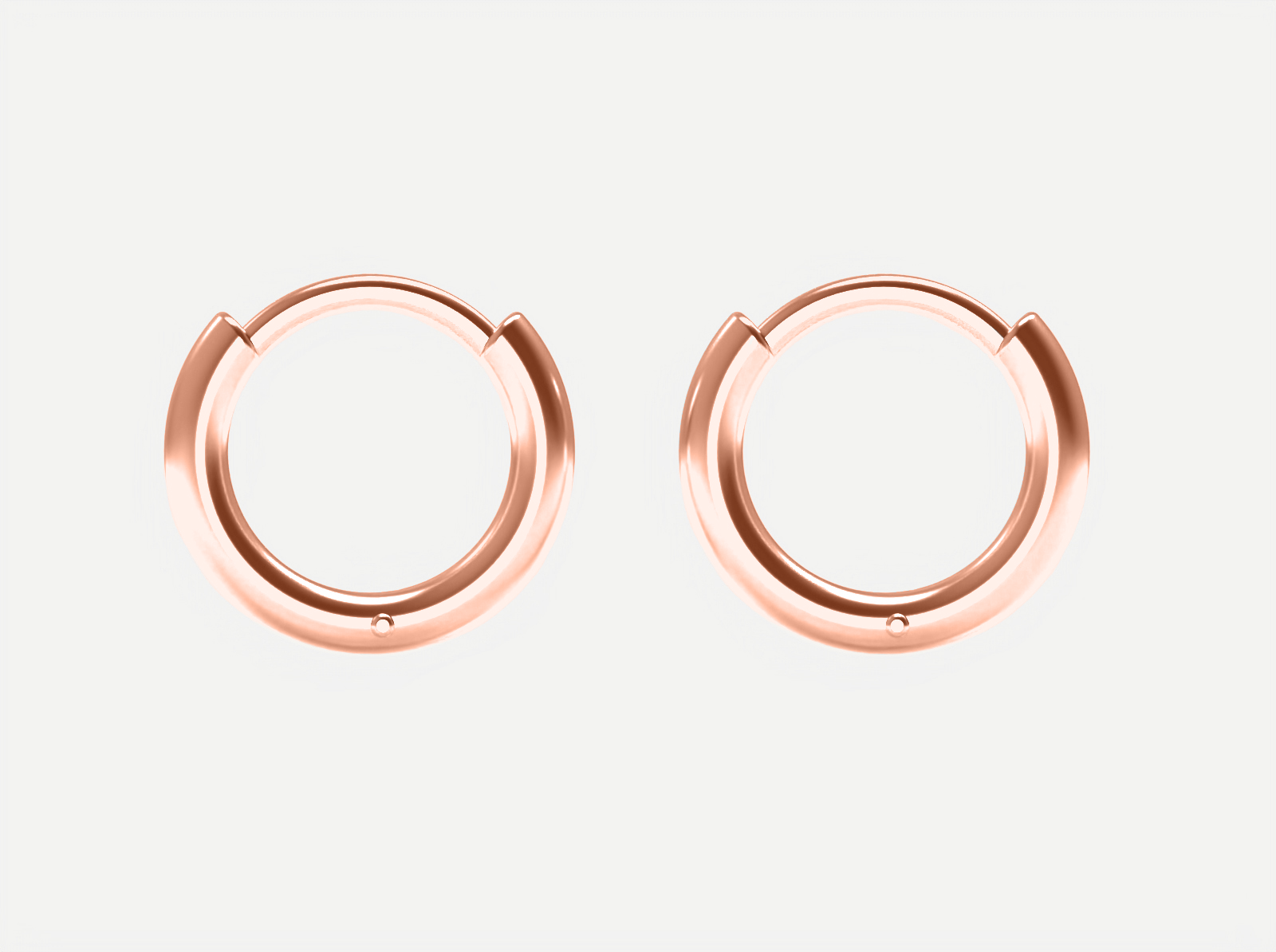 (Real Gold) Small Hoop Earrings V.1