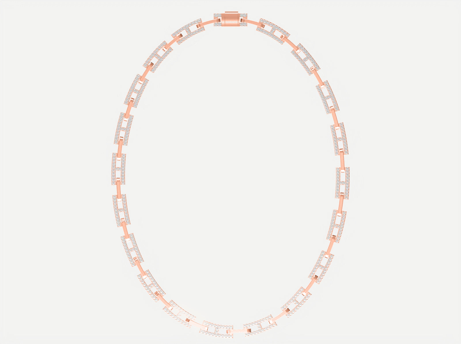 Dainty Anchor Link Necklace V.3