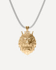 (Real Gold) Lion Pendant V.2.3