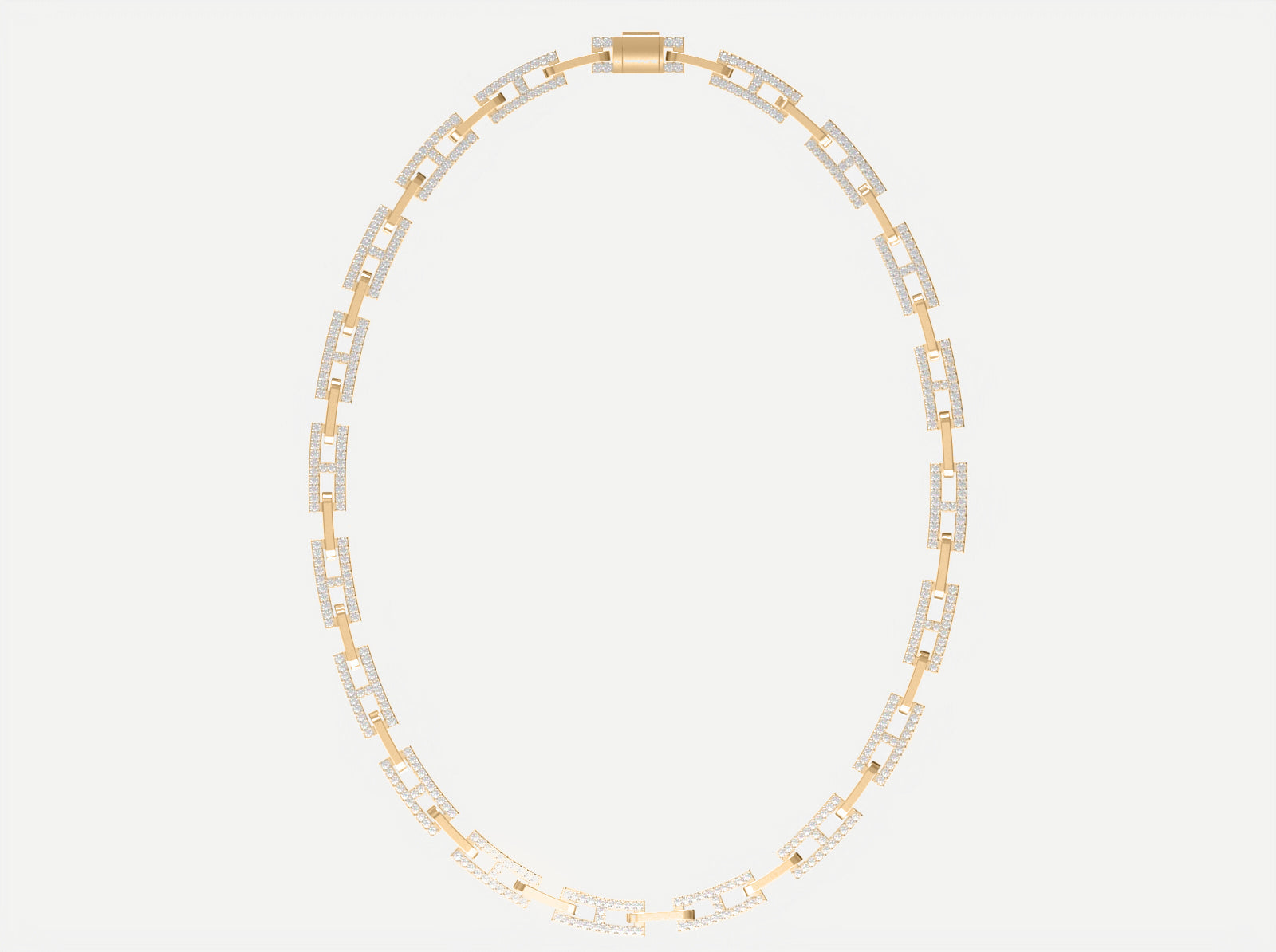 Dainty Anchor Link Necklace V.3