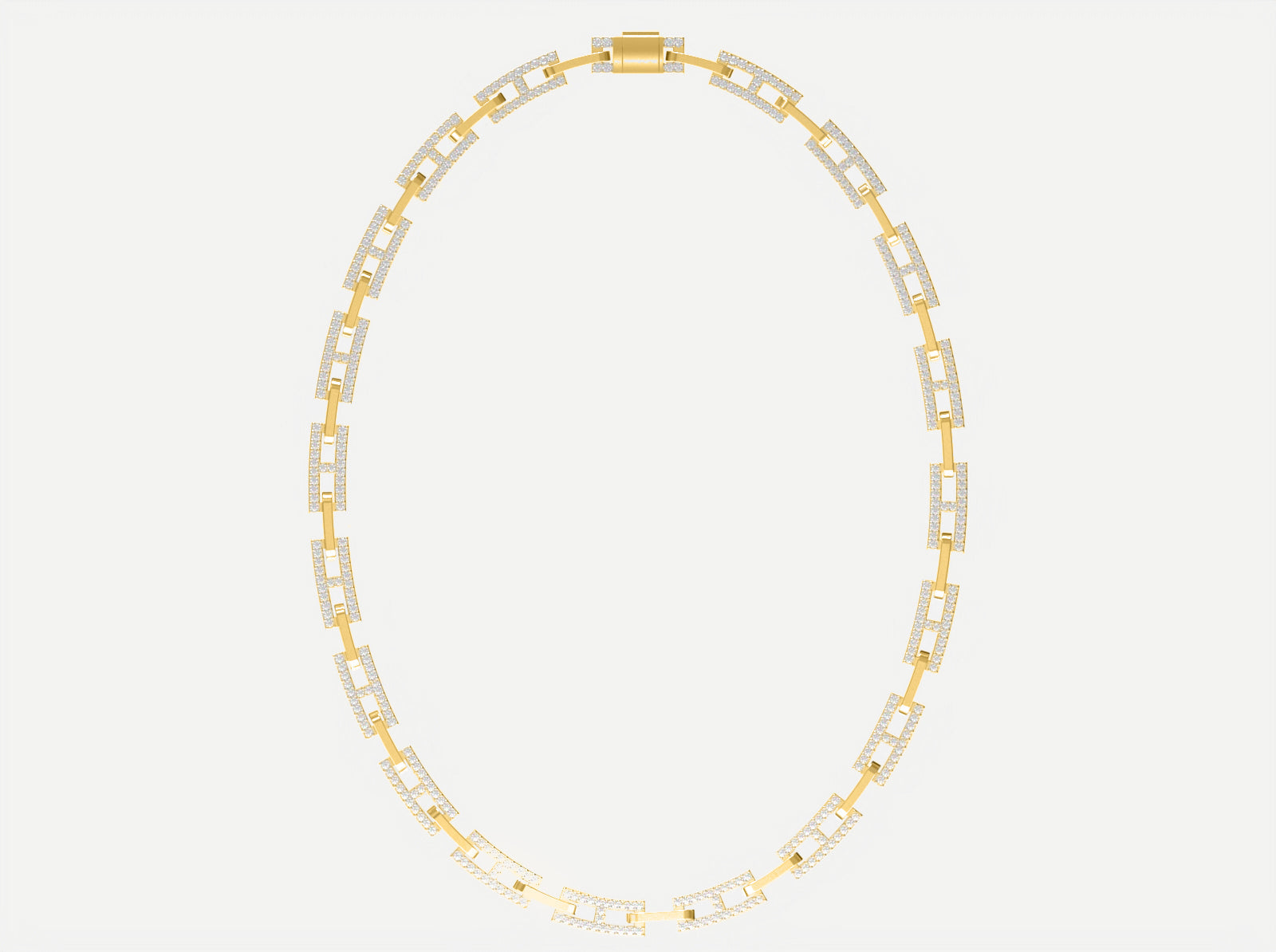 Dainty Anchor Link Necklace V.3