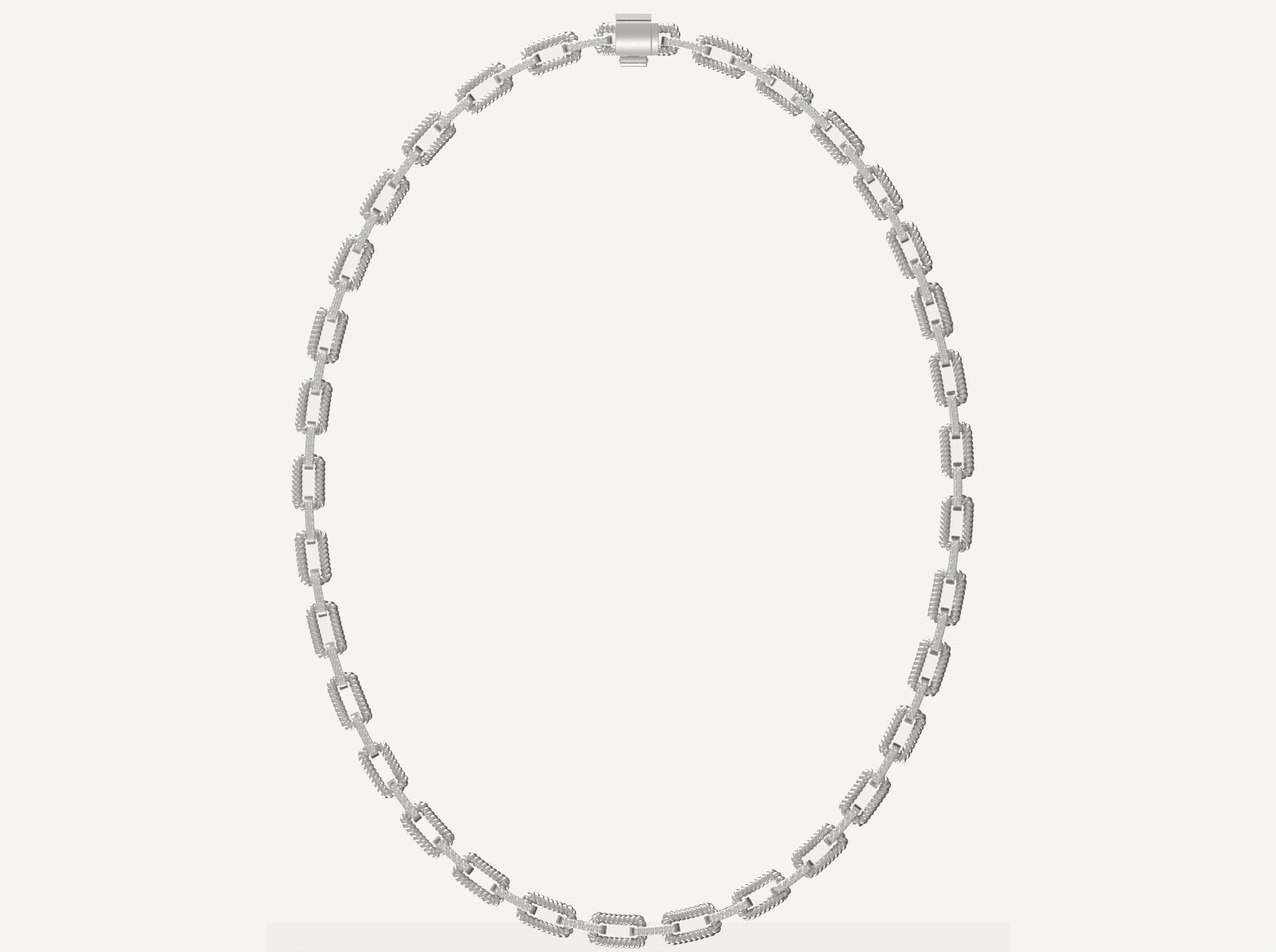 Anchor Twist Rope Necklace V.4