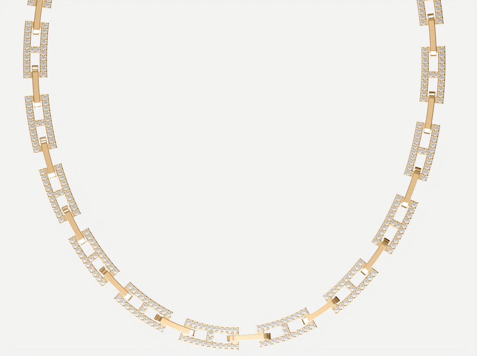 Dainty Anchor Link Necklace V.3