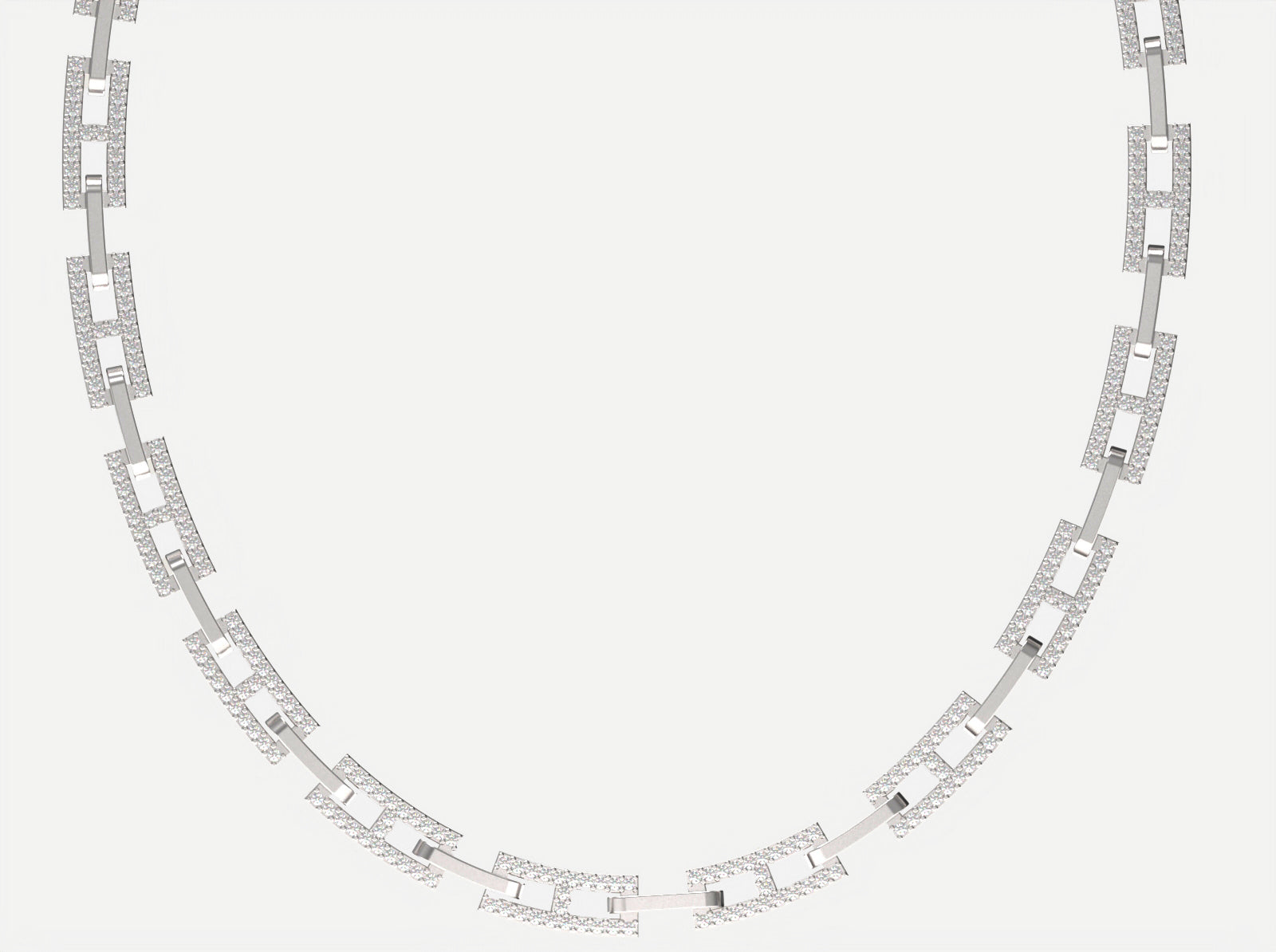 Dainty Anchor Link Necklace V.3