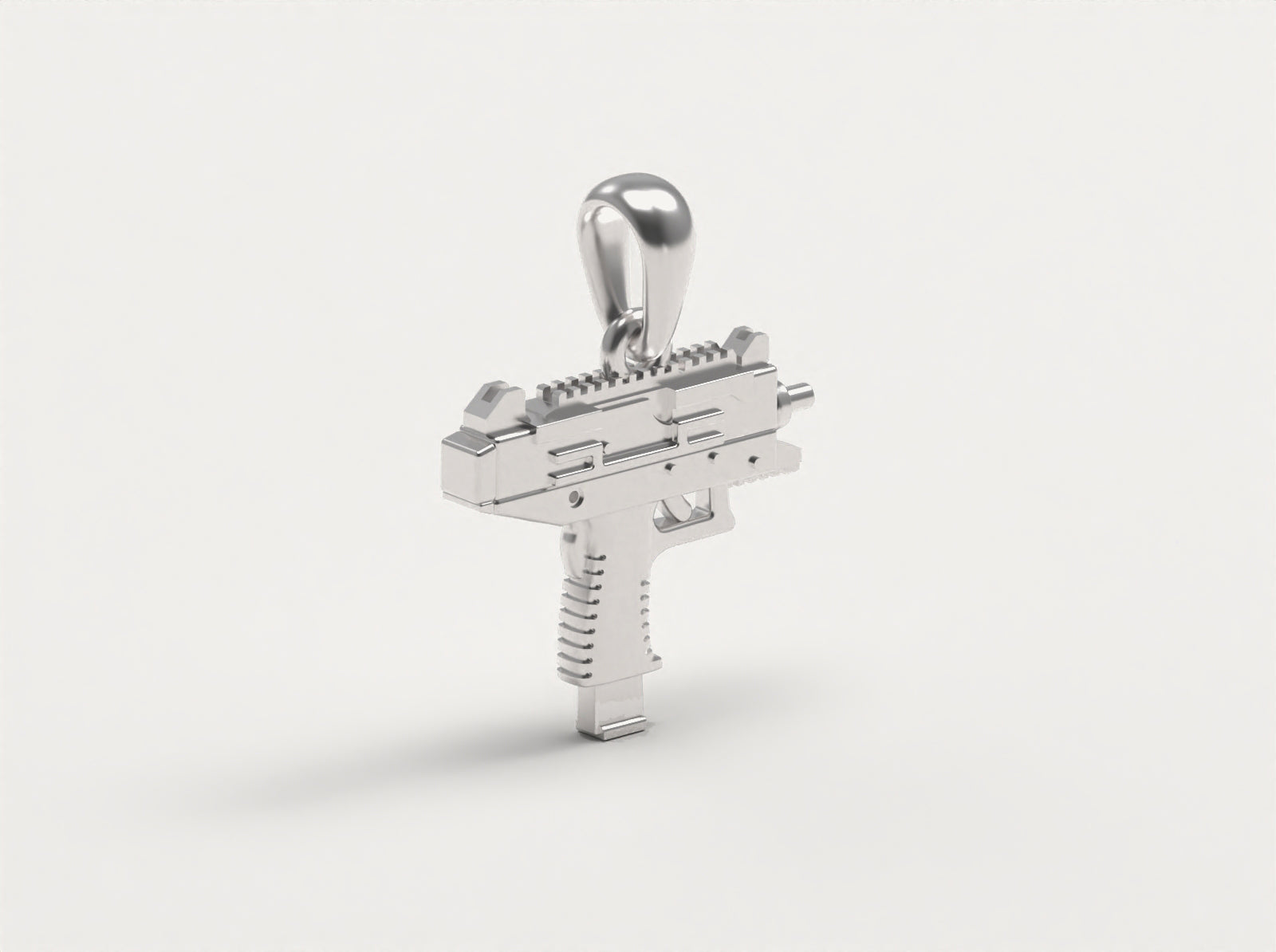 (Real Gold) Uzi Pendant