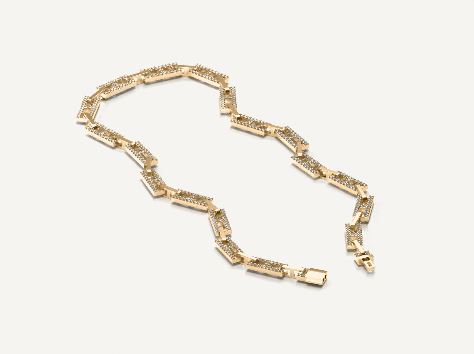 Dainty Anchor Link Necklace V.3