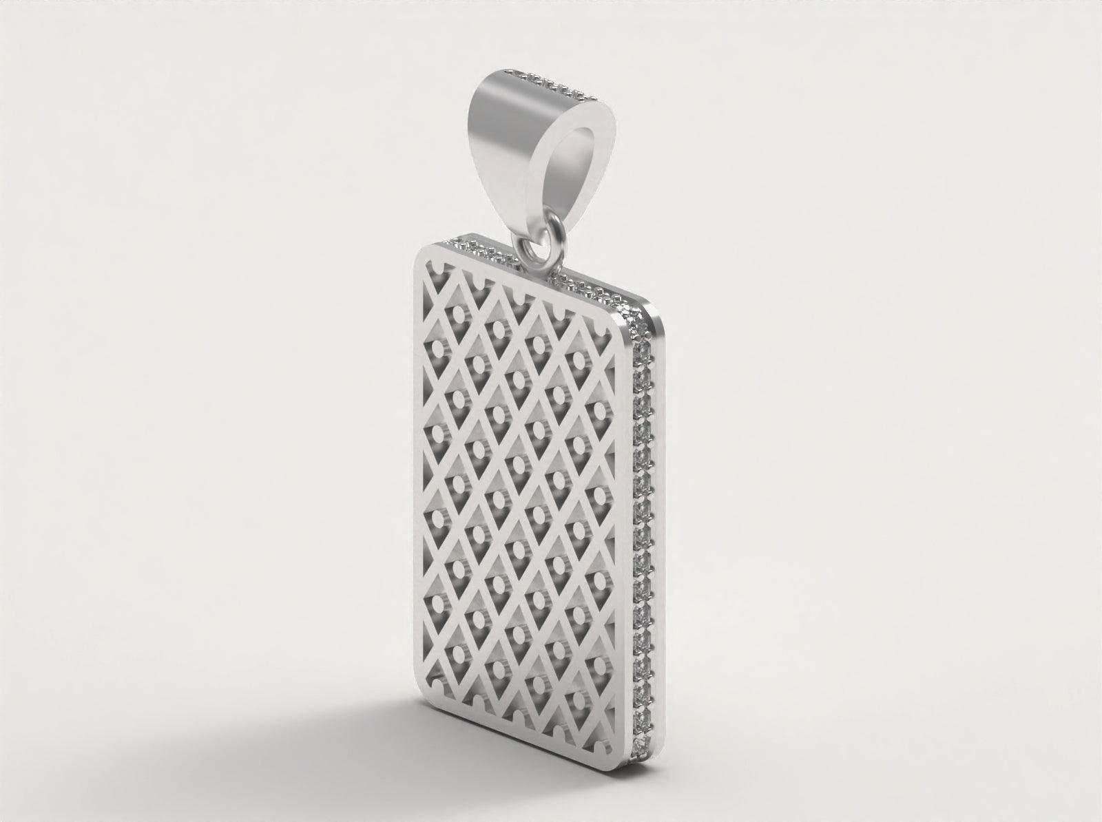 Heart King Playing Card Pendant