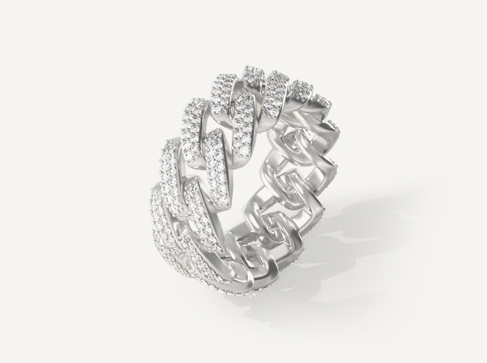 (Real Gold) Full Cuban Ring V.1.2