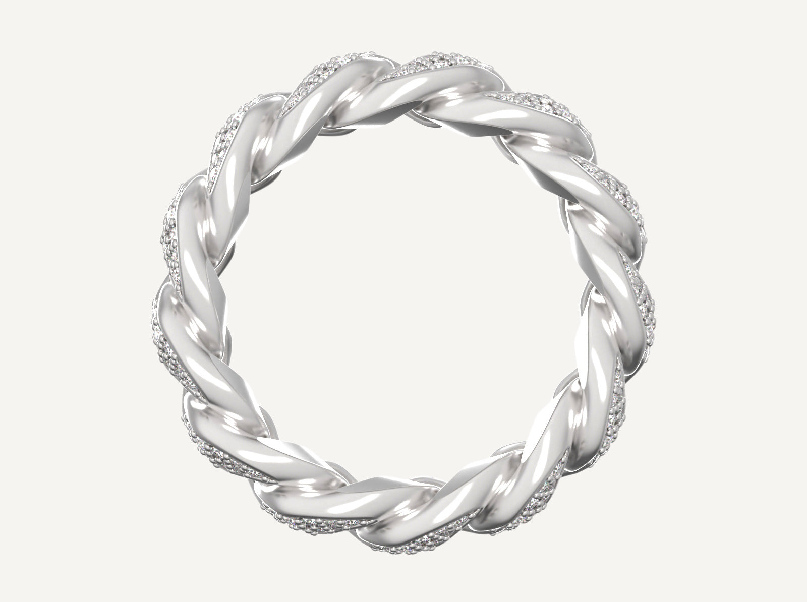 (Real Gold) Full Cuban Ring V.1.7