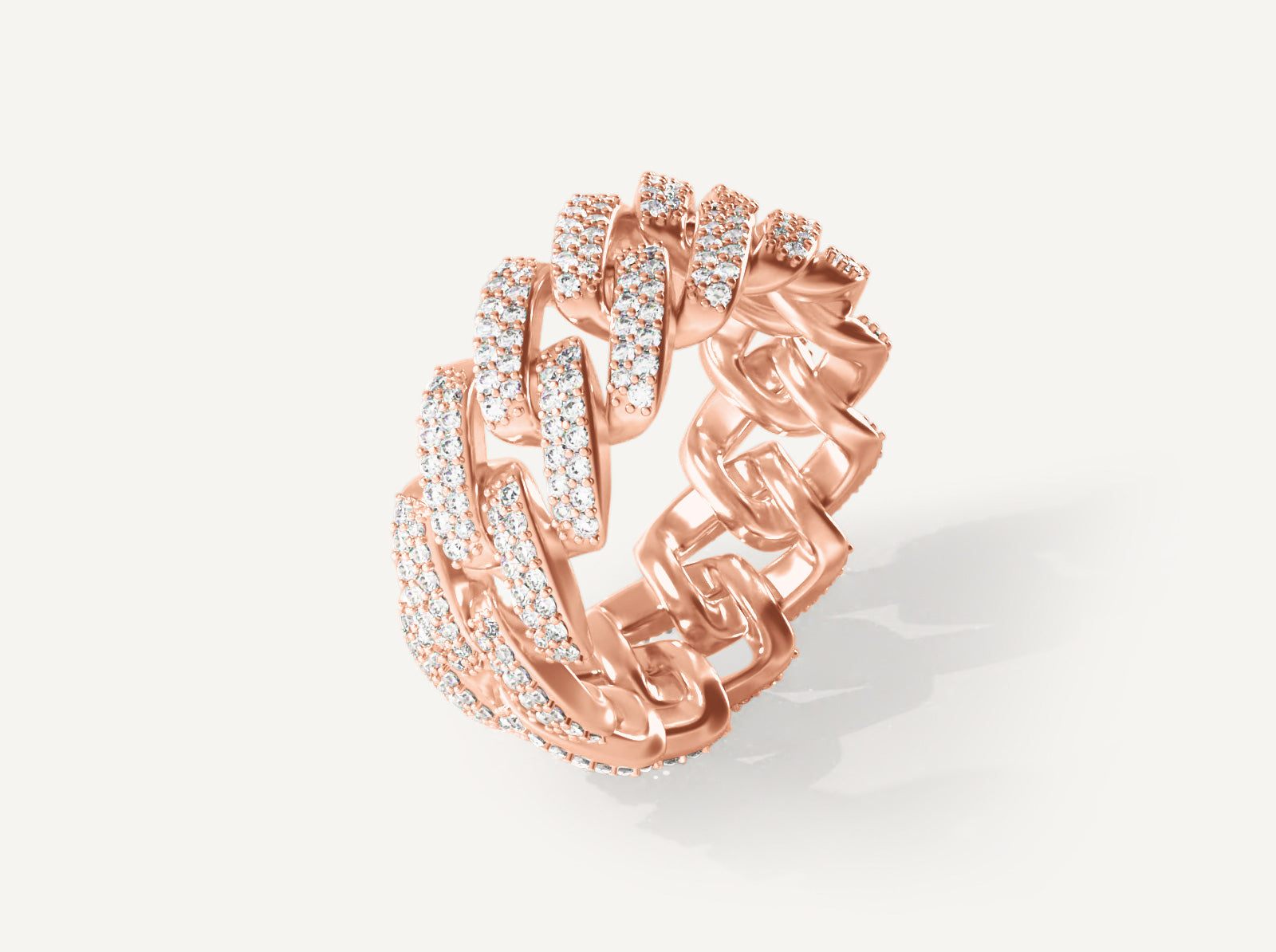 (Real Gold) Full Cuban Ring V.1.2