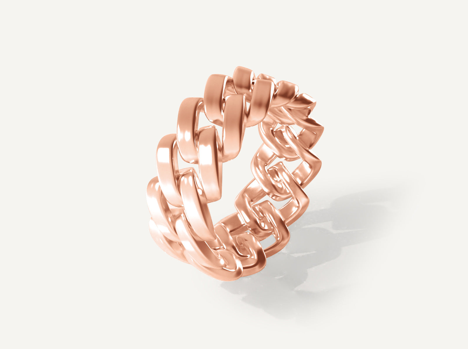 (Real Gold) Full Cuban Ring V.1.3