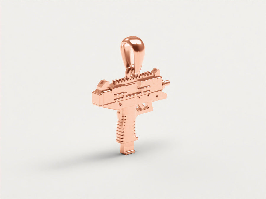 (Real Gold) Uzi Pendant