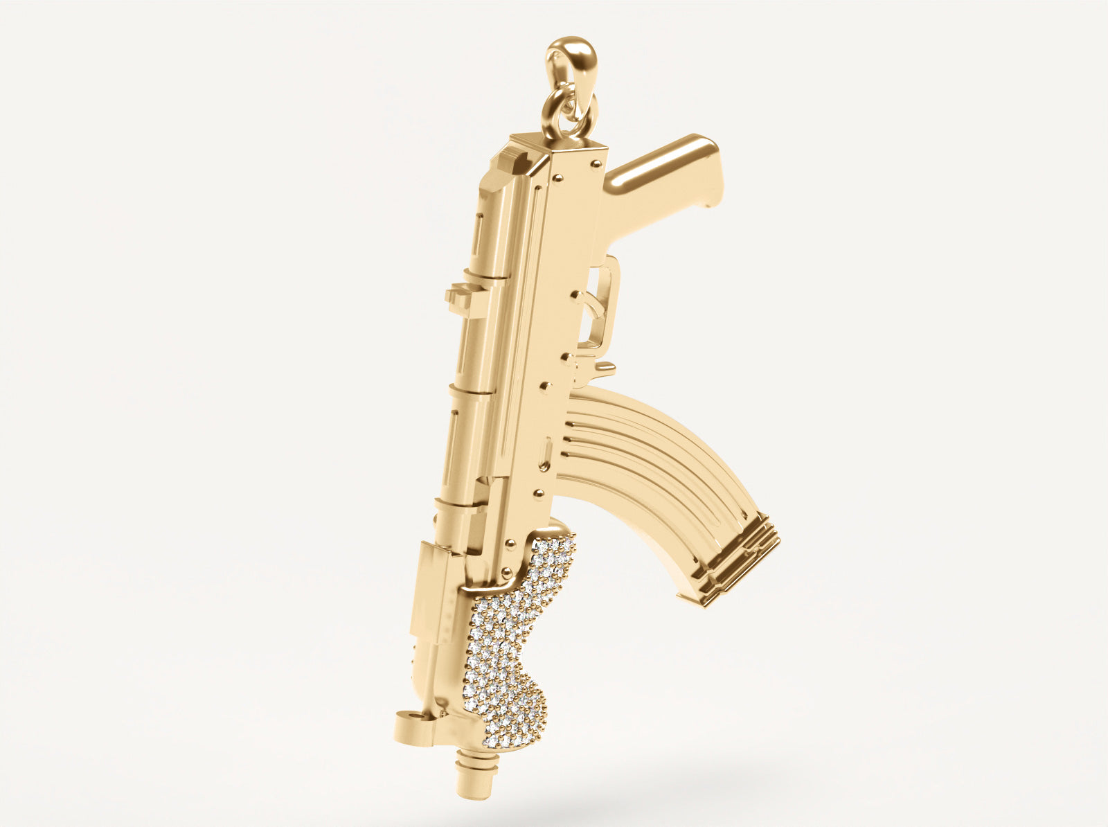 (Real Gold) Mini Draco Pendant (Large)