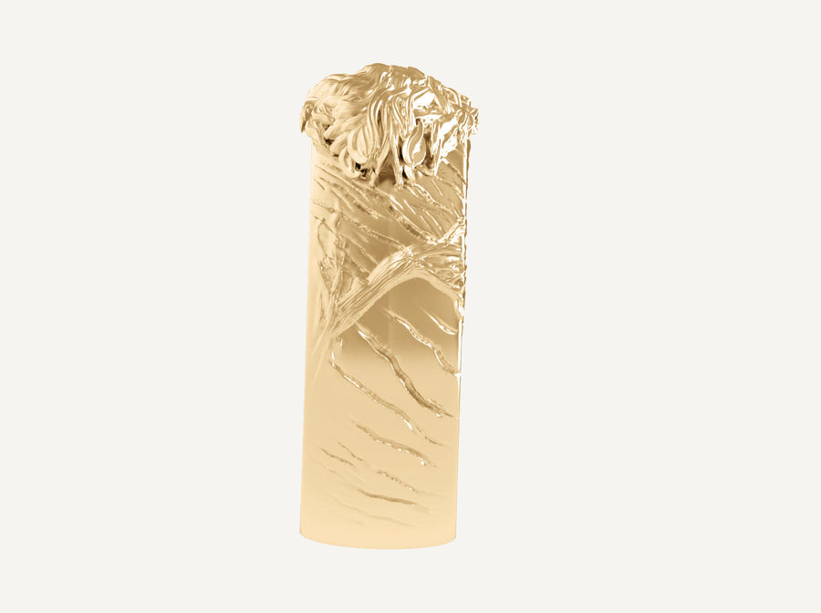 (Real Gold) Roaring Lion Ring