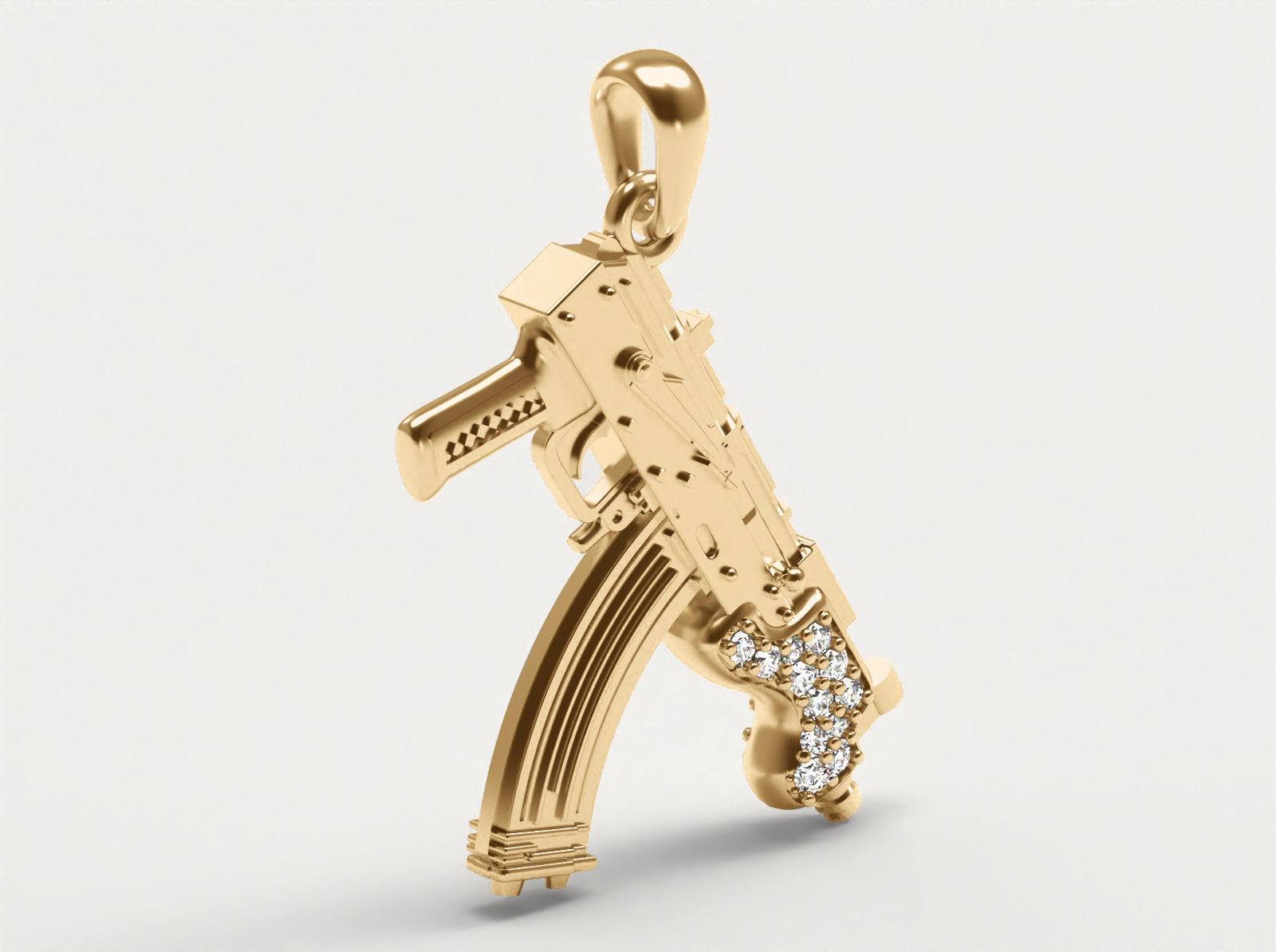 (Real Gold) Mini Draco Pendant (Medium)