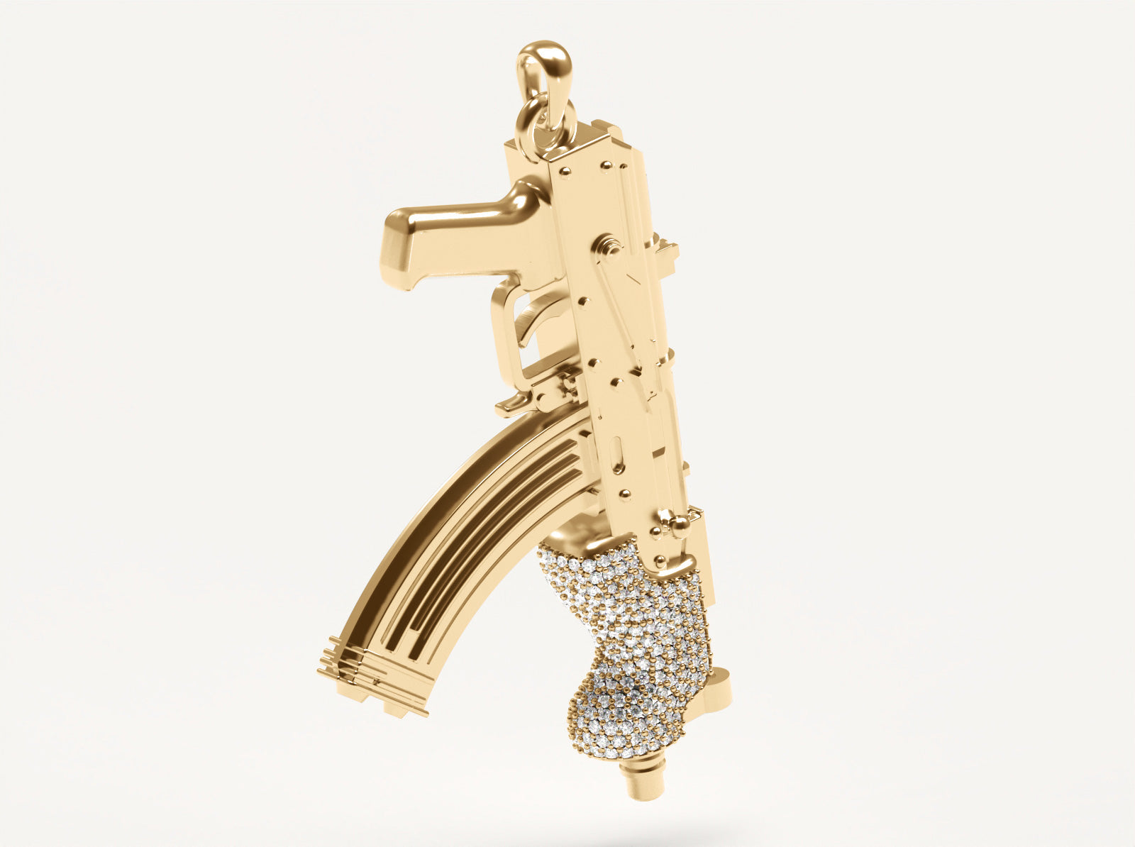 (Real Gold) Mini Draco Pendant (Large)