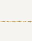 (Real Gold) Figaro Link Bracelet