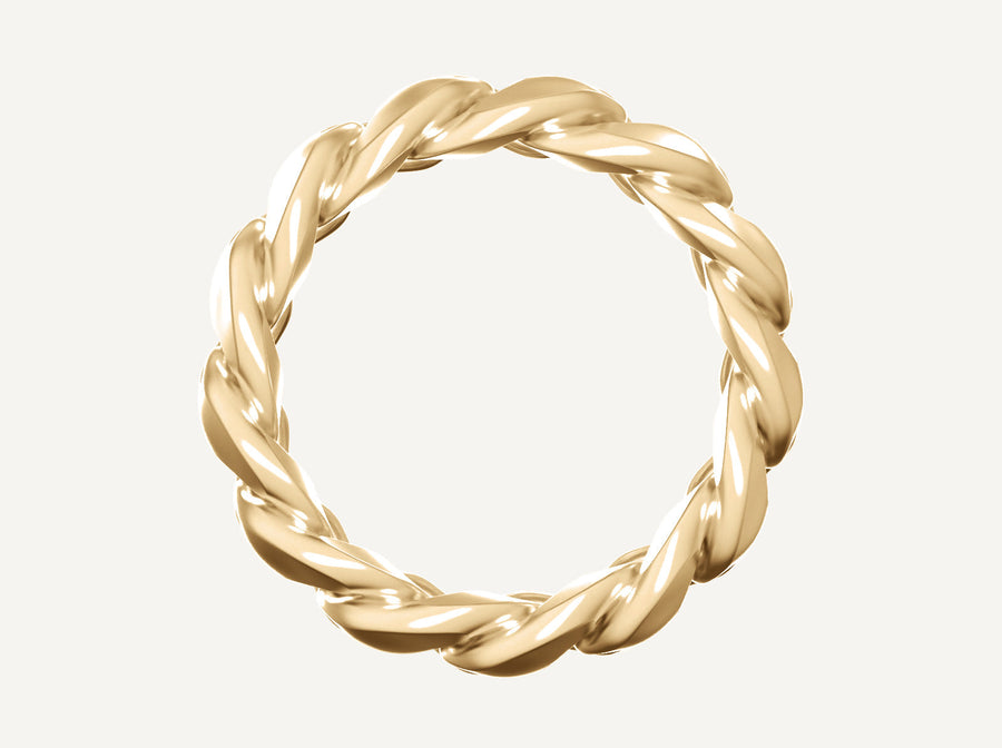 (Real Gold) Full Cuban Ring V.1.5