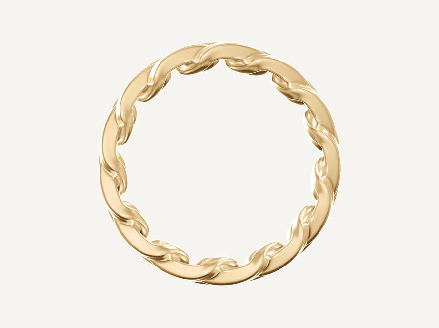 (Real Gold) Full Cuban Ring V.1.3