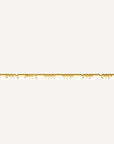 (Real Gold) Figaro Link Bracelet
