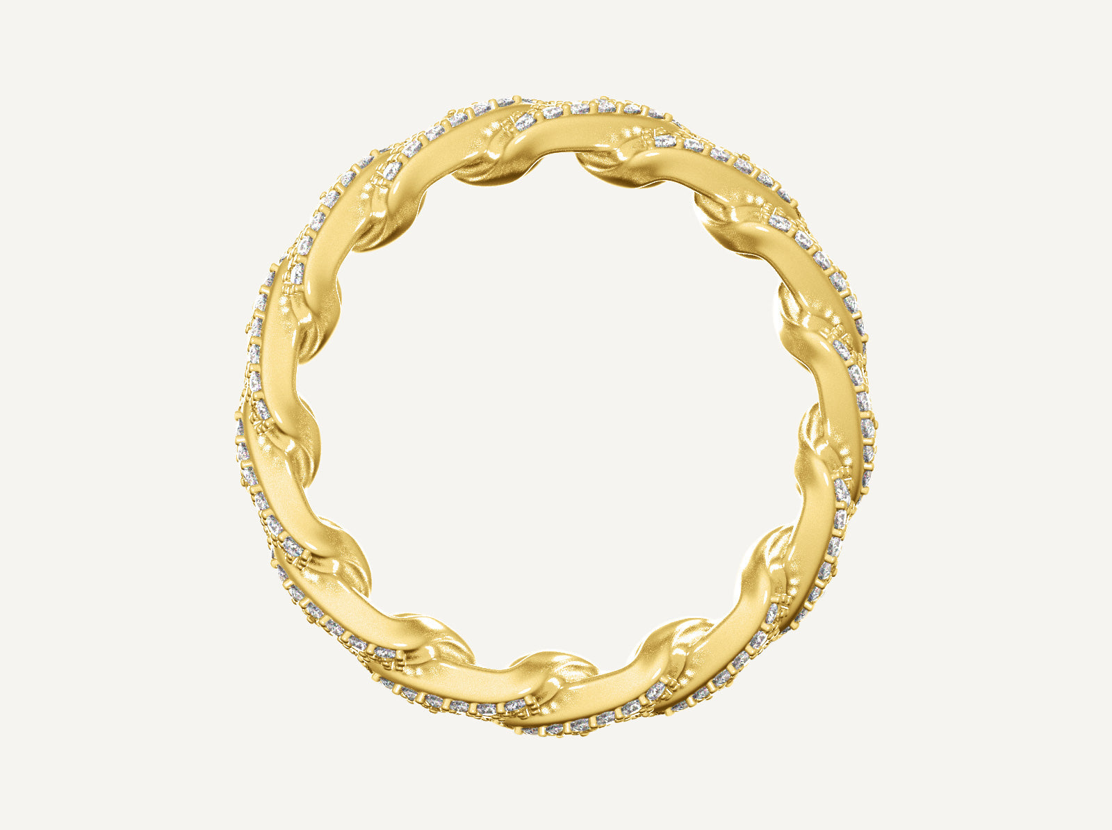 (Real Gold) Full Cuban Ring V.1.2