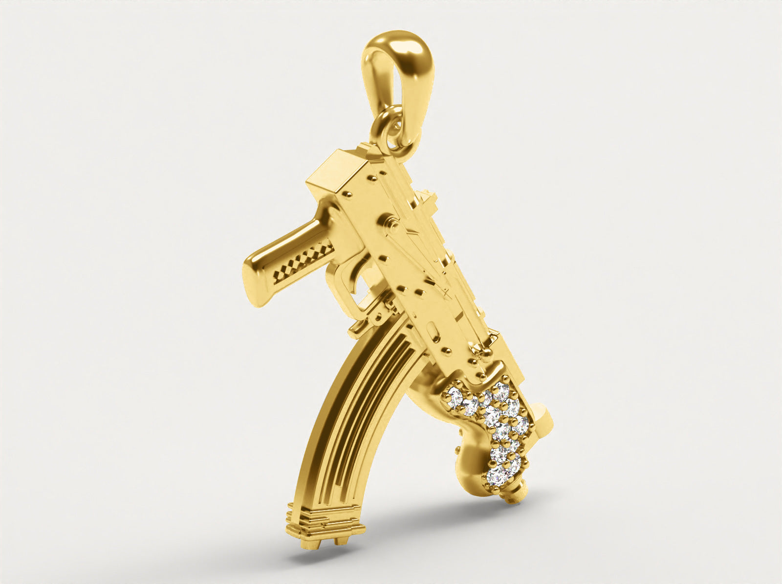 (Real Gold) Mini Draco Pendant (Medium)