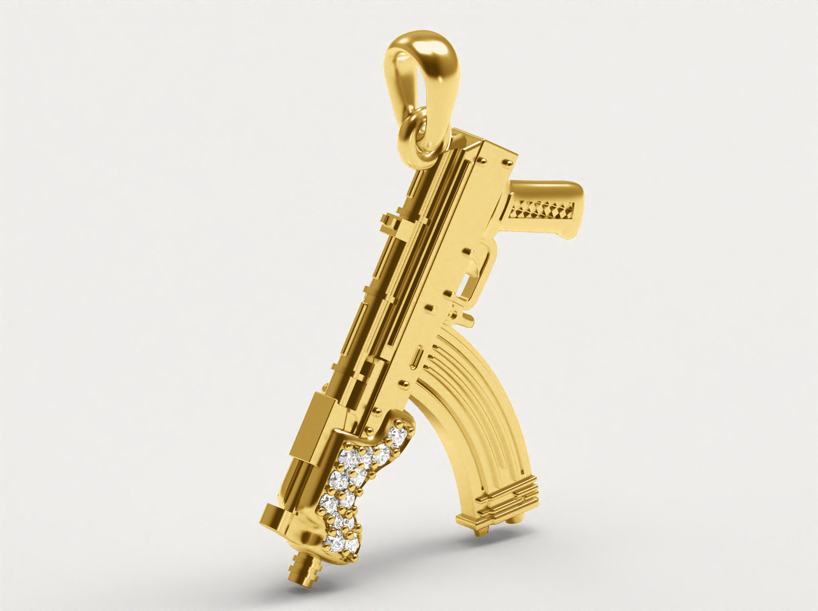 (Real Gold) Mini Draco Pendant (Medium)