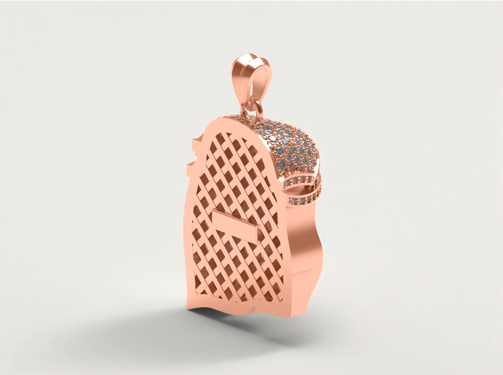 Jesus Head Pendant V.1