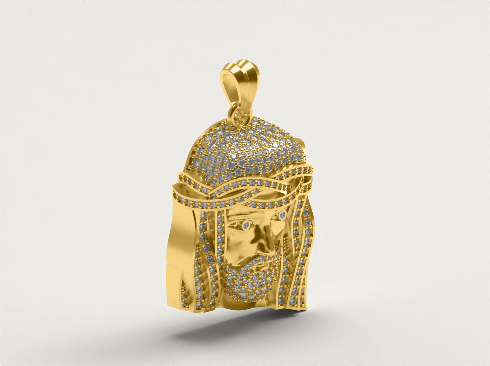 Jesus Head Pendant V.1