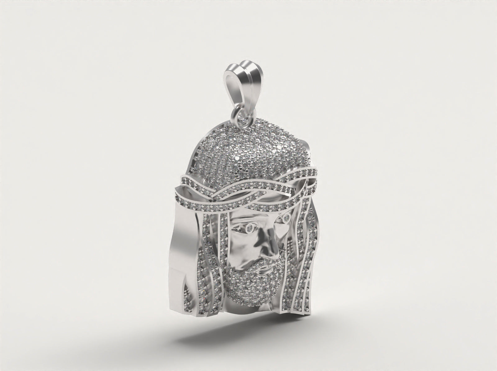 Jesus Head Pendant V.1