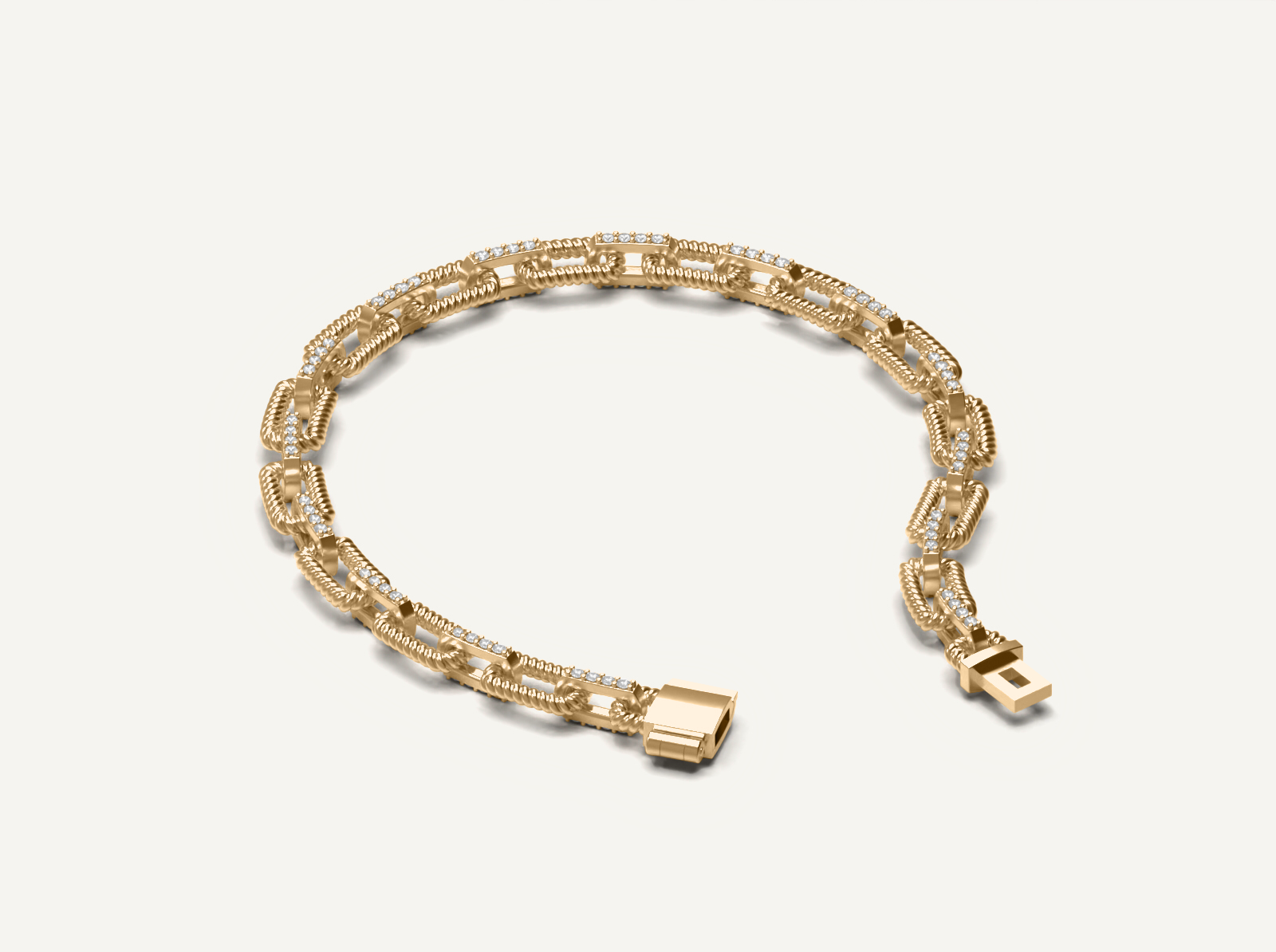 Anchor Twist Rope Bracelet V.4