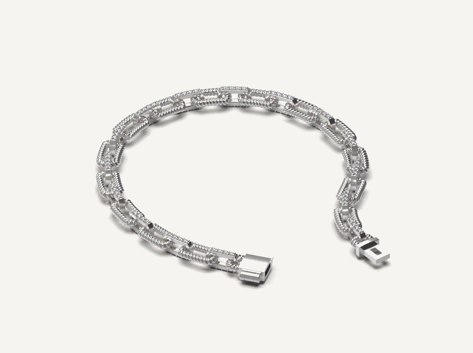 Anchor Twist Rope Bracelet V.4