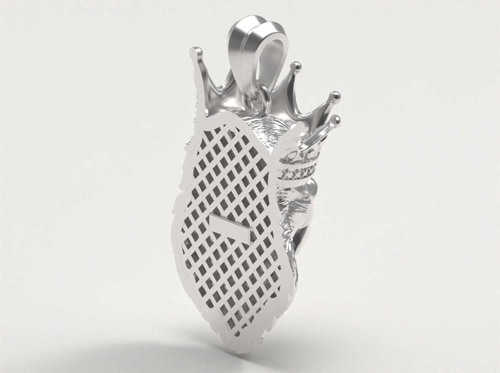 Gorilla Crown Pendant