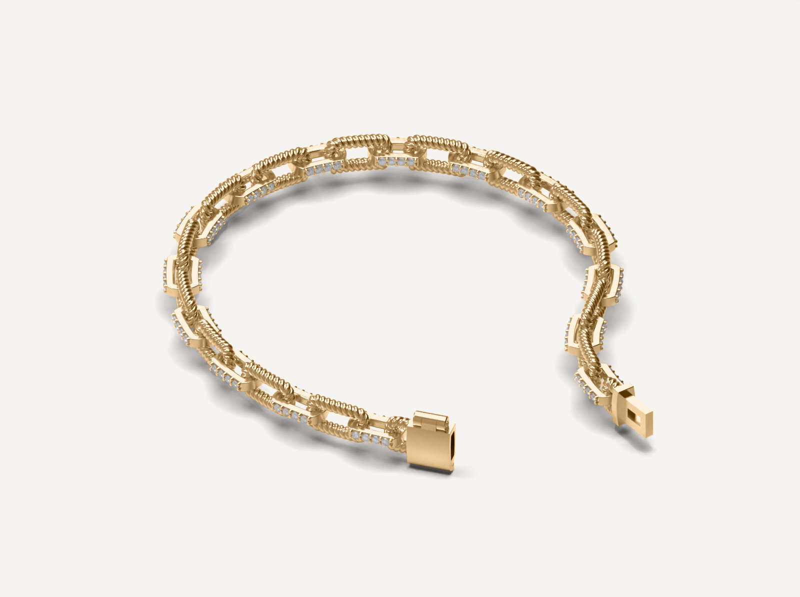 Anchor Twist Rope Bracelet V.4