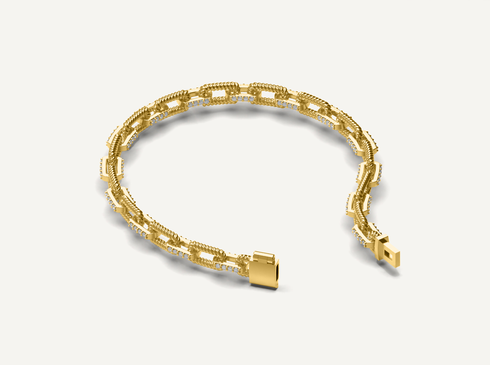 Anchor Twist Rope Bracelet V.4