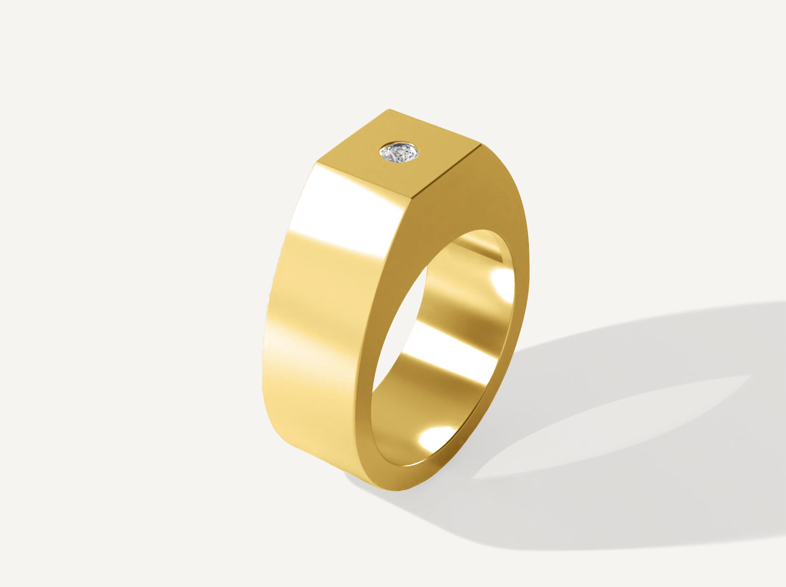 Single Gem Minimal Ring