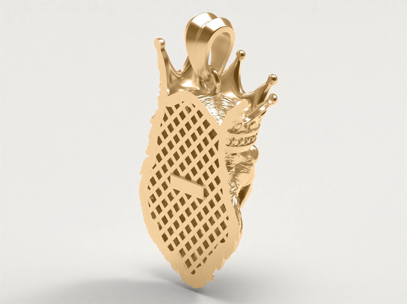 Gorilla Crown Pendant