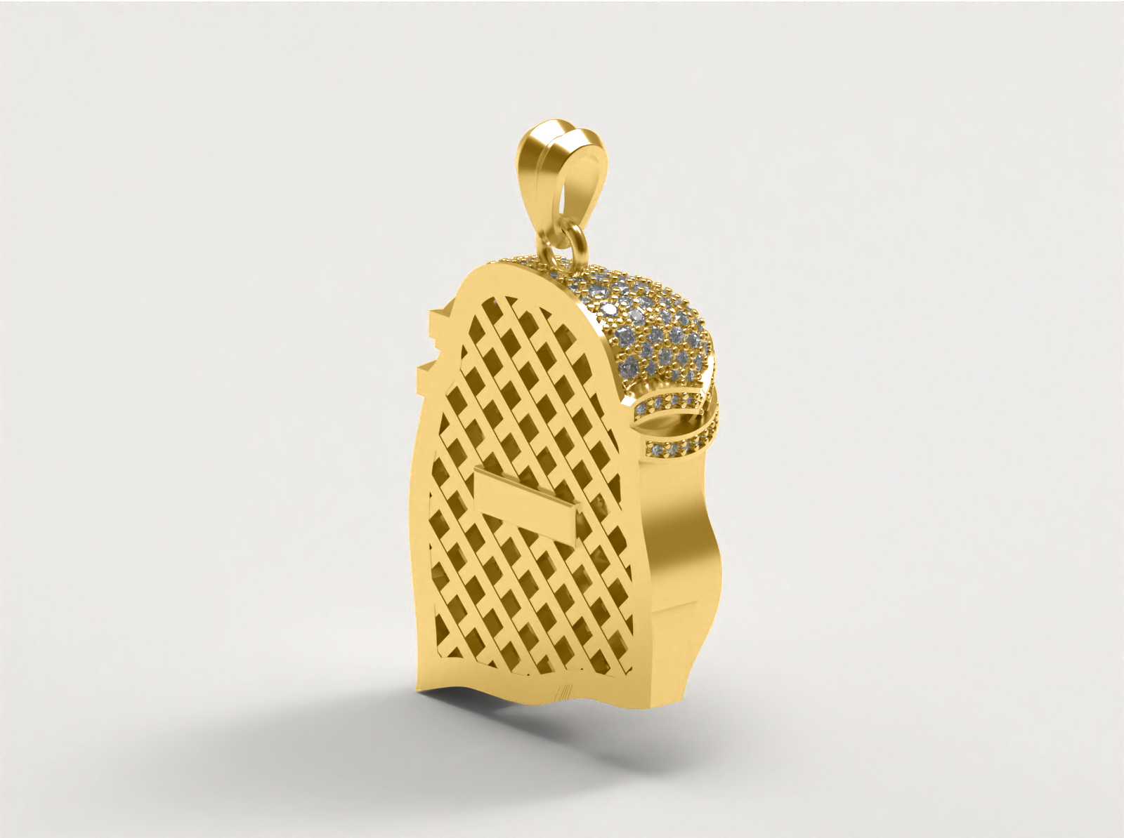 Jesus Head Pendant V.1